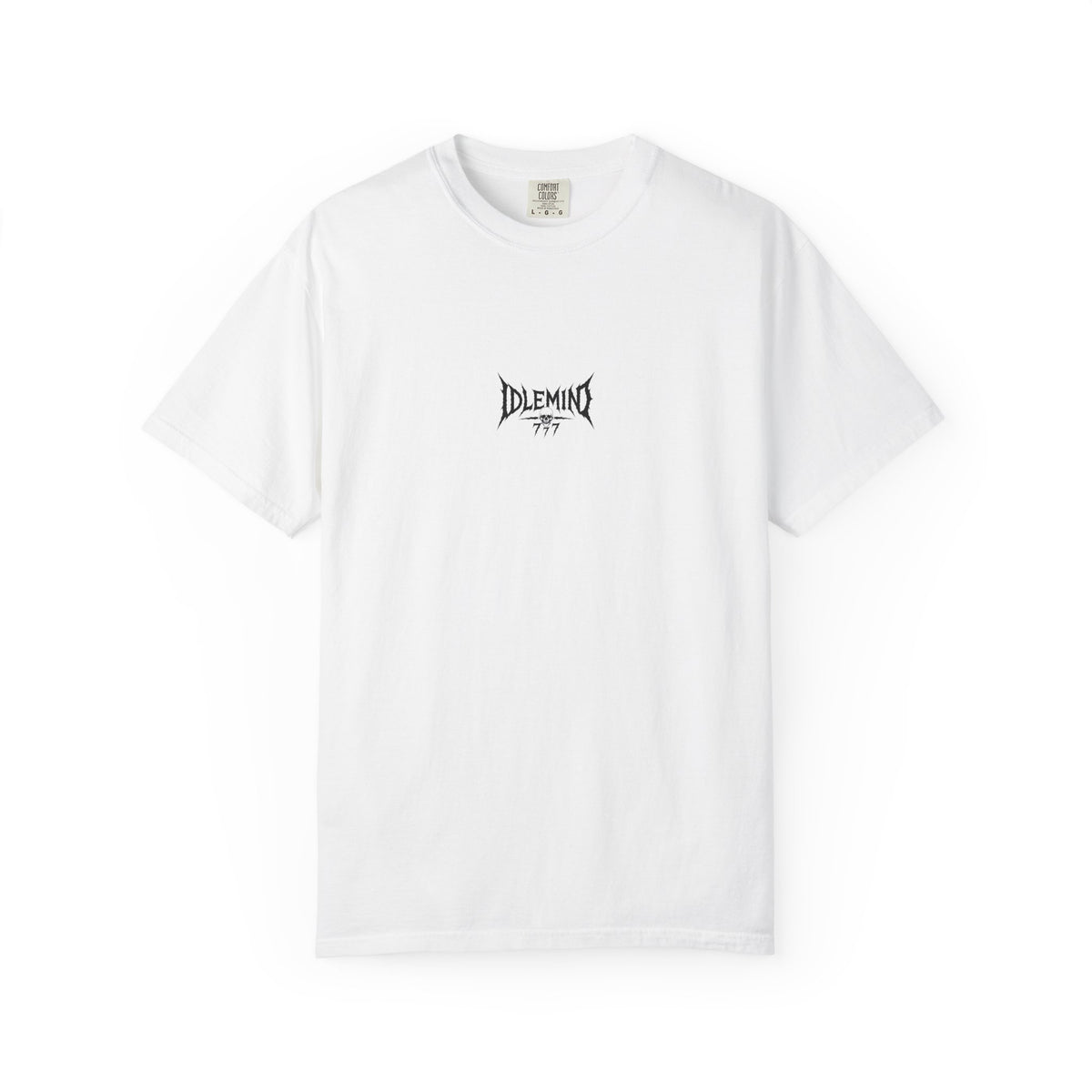 Chaos Lives Here Graphic T-Shirt — Punk Rock Chest Logo Tee