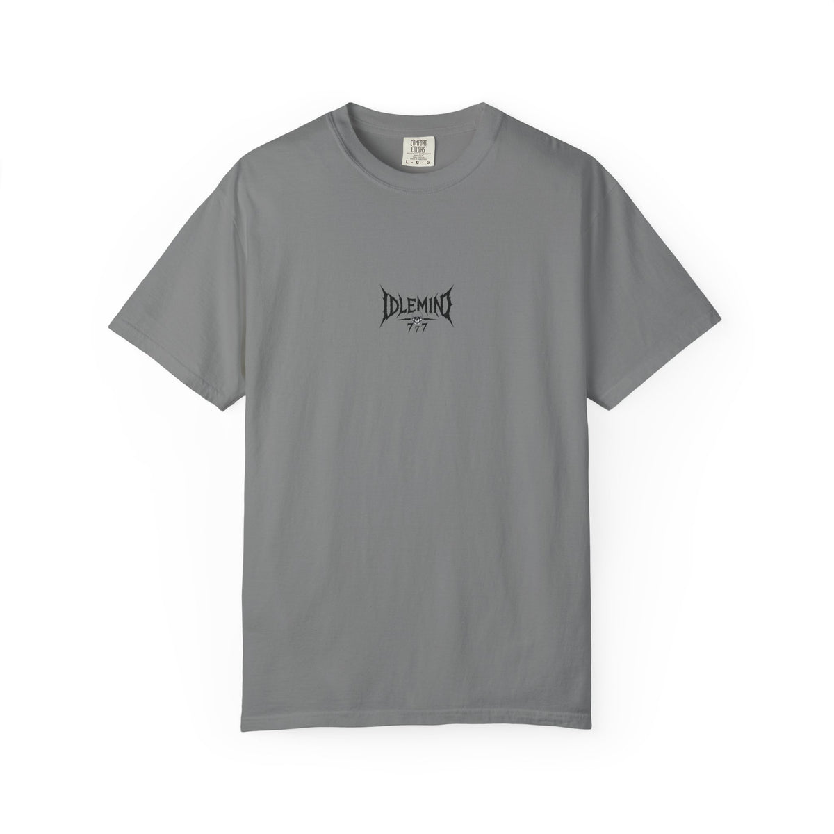 Idle Mind Skull T-Shirt — "The Devil Lives in an Idle Mind" Graphic Tee