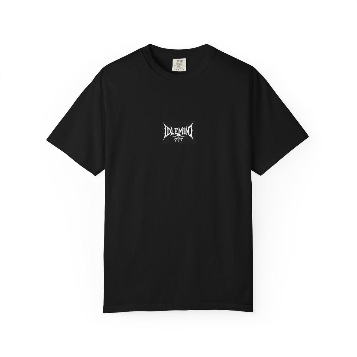 Idle Mind Skull T-Shirt — "The Devil Lives in an Idle Mind" Graphic Tee