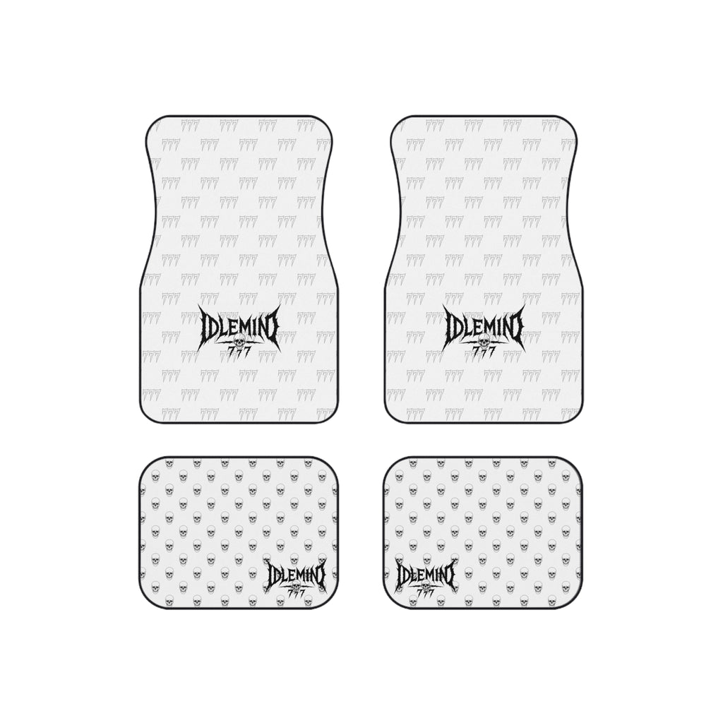 Car Mats — 'Idlemind 777' Patterned Floor Mat Set (4-Piece)